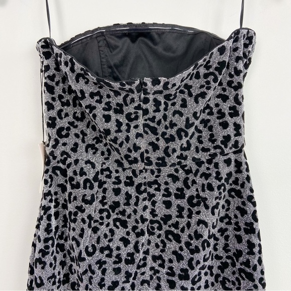 Superdown Rosalyn Tulip Dress in Silver Multi Size XS - Picture 5 of 10